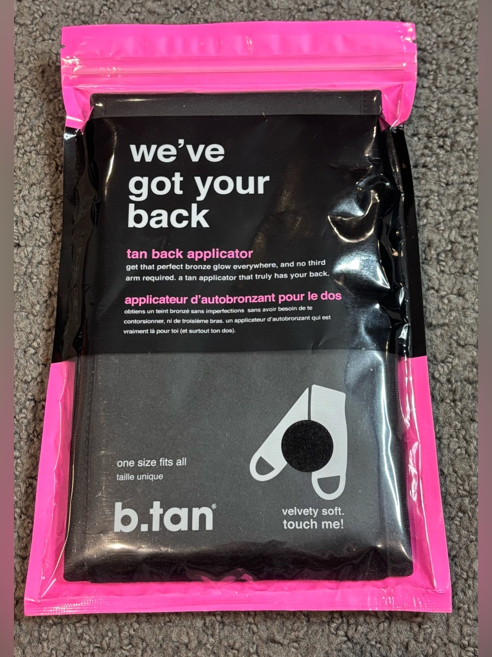 B.Tan We’ve Got Your Back Tan Back Applicator Lotion Self Tan New
